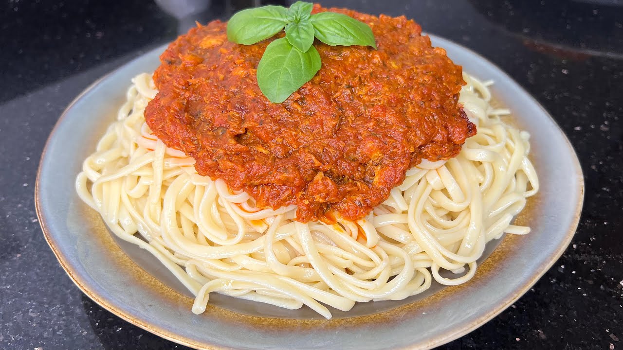 اروع والذ سباكيتي بالطون بنينة متشبعوش منها 😍