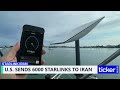 U.S. secretly sent 6,000 Starlink Terminals to Iran after protests