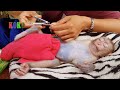 Mom Hygiene & Trim Nails For Poor Baby Koko | Koko Agree And Lovely Sleep For Mom Cutting Nails