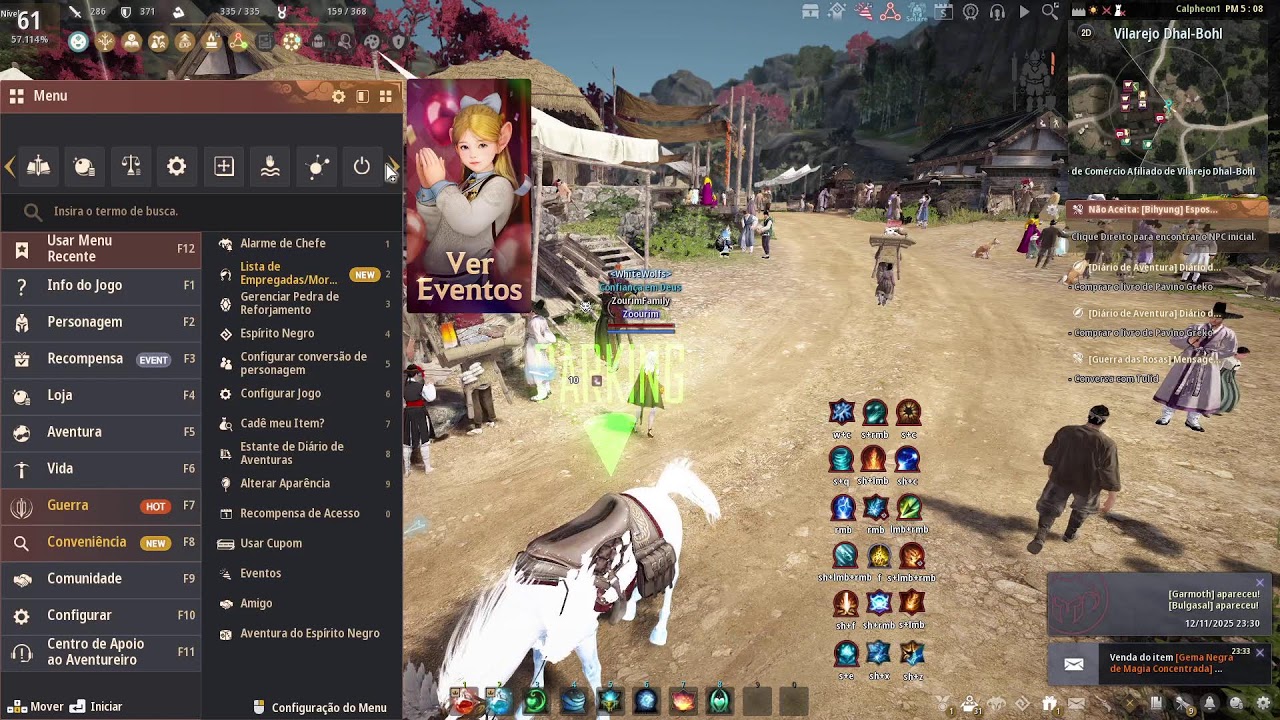 [+18] - BLACK DESERT - FARMZIN DE BRUXA - TESTANDO A BUILD DE SUCC