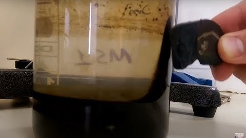 Making Fe3O4 Magnetic nanoparticles | How to make Iron Oxide magnetite Nanoparticles