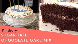 I have been wanting to try this #pillsbury #sugarfree cake mix for a
while.