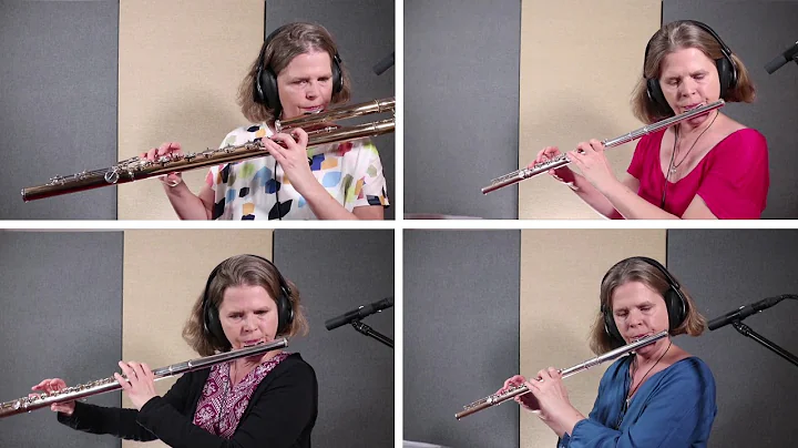 Four Flutes Grooving - by Stephanie Wagner