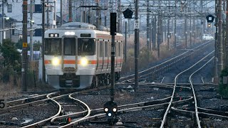 [日車入場回送]JR東海313系1300番台(B401編成)　日本車両送り込み回送　中央線春日井到着