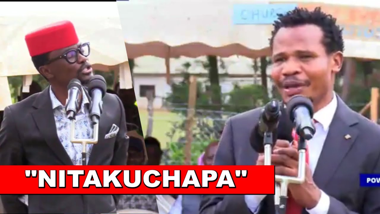 Смотрите сегодня полную драму в Бунгоме после того, как депутат Саласья и Дидмус Бараса встретили...