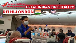 AIR INDIA|DELHI-LONDON|B787-8|INDIAN HOSPITALITY|TRIP REPORT