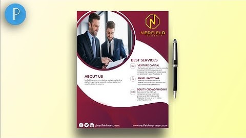 Designing Professional Business Flyer for Customer on Android using Pixellab ~ Pixellab Flyer Design