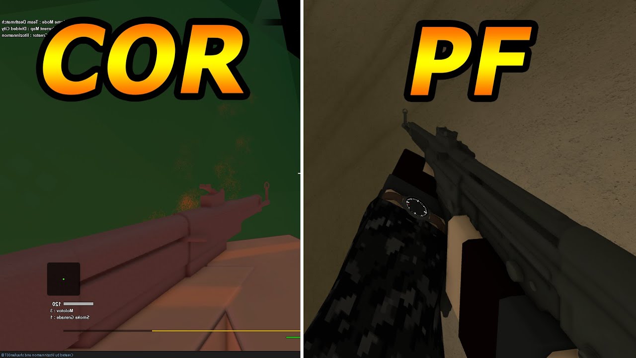 the game BEFORE Phantom Forces... (Call Of Robloxia 5)