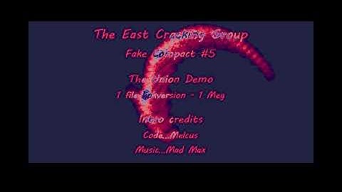 Fake Orgasm Compact #5 Cracktro by ECG (Atari ST intro) 1080p50