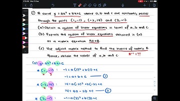 TO 4.4 System of Linear Equations with Three Variables | Method 1: Inverse Matrix Method (2)