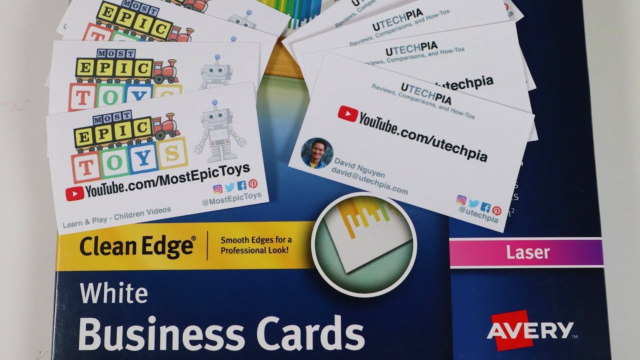 how-to-print-business-cards-at-home-demo-review-avery-clean-edge