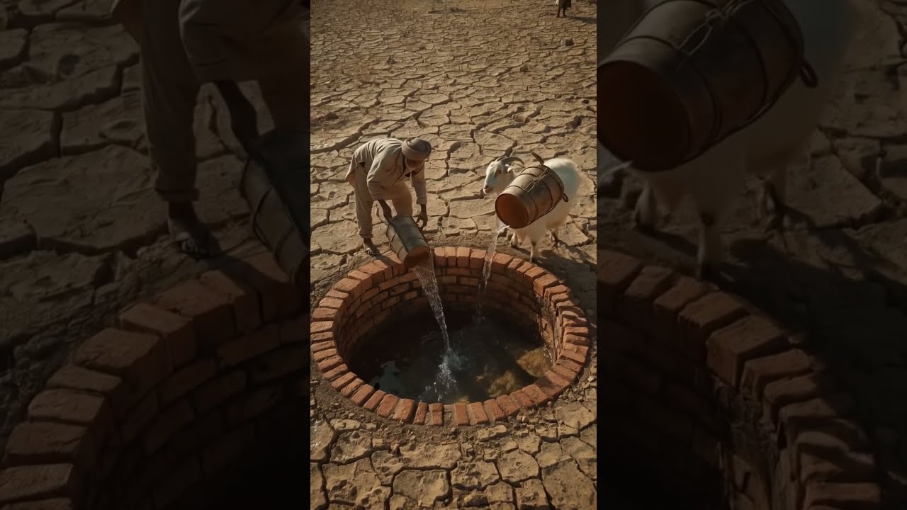 This Farmer And His Goat Did The Impossible Refilled A DRY WELL Together