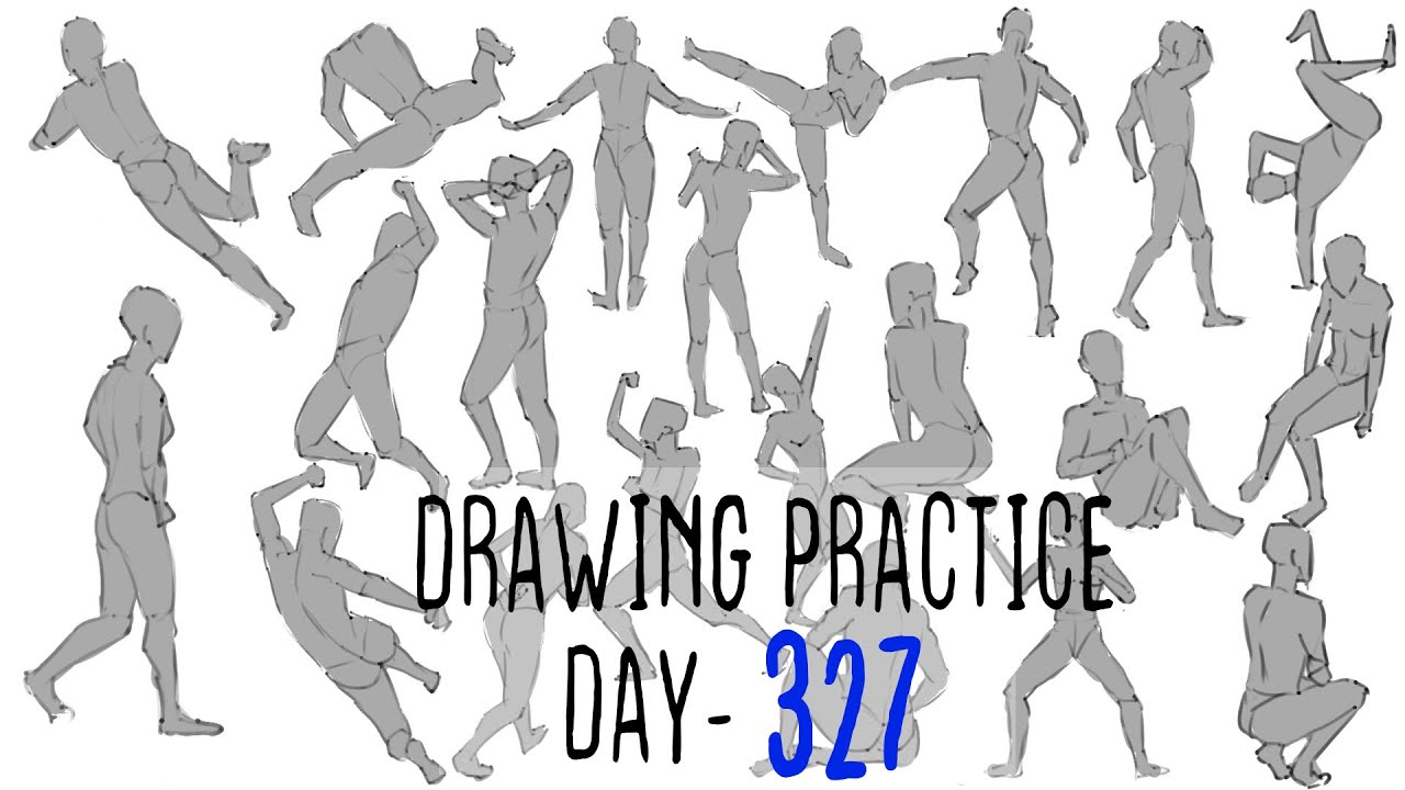 Daily Drawing Practice Part 327 - YouTube