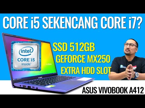 Laptop i5 Sekencang i7, SSD Besar, dan GeForce MX250: Review ASUS Vivobook Ultra A412 - Indonesia