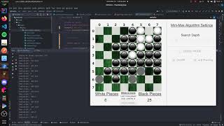 Ante Zovko - Othello Program - CS 475 (White AI Win - Depth 3)