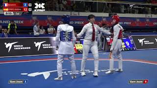 113 R32 W 49kg FRA REHANI D ESP CEREZO IGLESIAS | Paris 2022 World Taekwondo Grand-Prix (Levallois)
