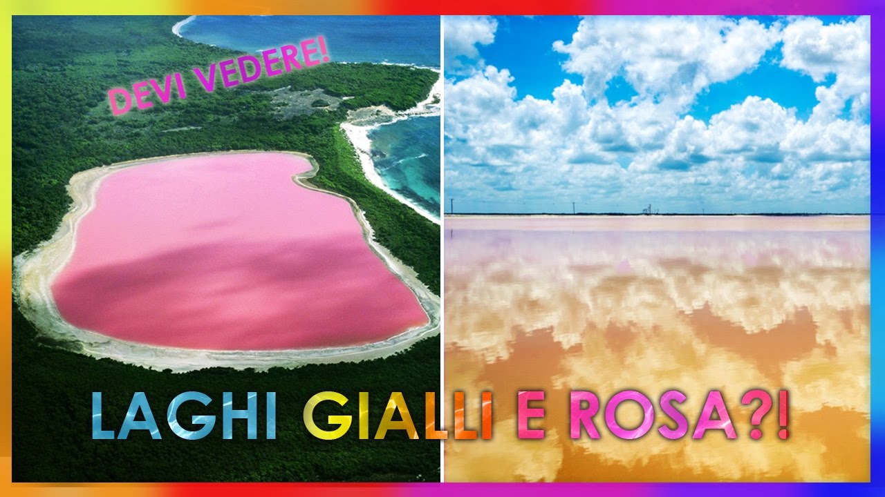 Download 🎨Il significato dei colori: i laghi colorati (rosa, gialli, bianchi) | i laghi più belli del mondo