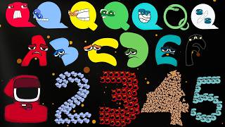 ABC Song & Counting for Toddlers  Learn Uppercase & Lowercase A to Z Monster Q Transform & Shapes