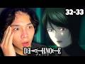 I Can't Believe It's Almost Over... | Death Note First Time Reaction (Ep 32-33)