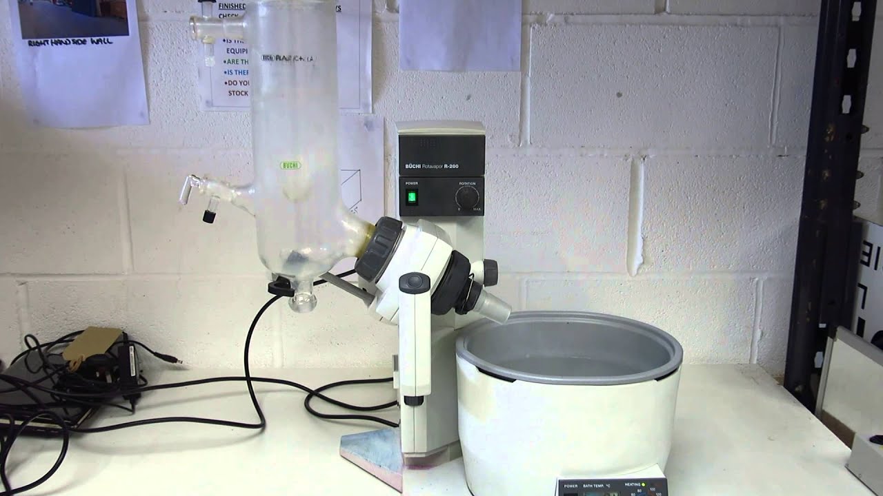 Buchi R200 Rotavapor - YouTube