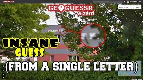 Insane 5 mile guess from a single letter! - I saw the sign #2 [PLAY ALONG]