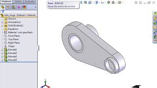 How to add Custom Properties and Parametric Notes in Solidworks Drawings