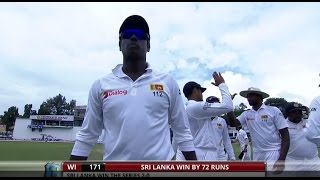 Highlights: Day Five , 2nd Test at P Sara Oval – Windies in Sri Lanka - SL won by 72 runs