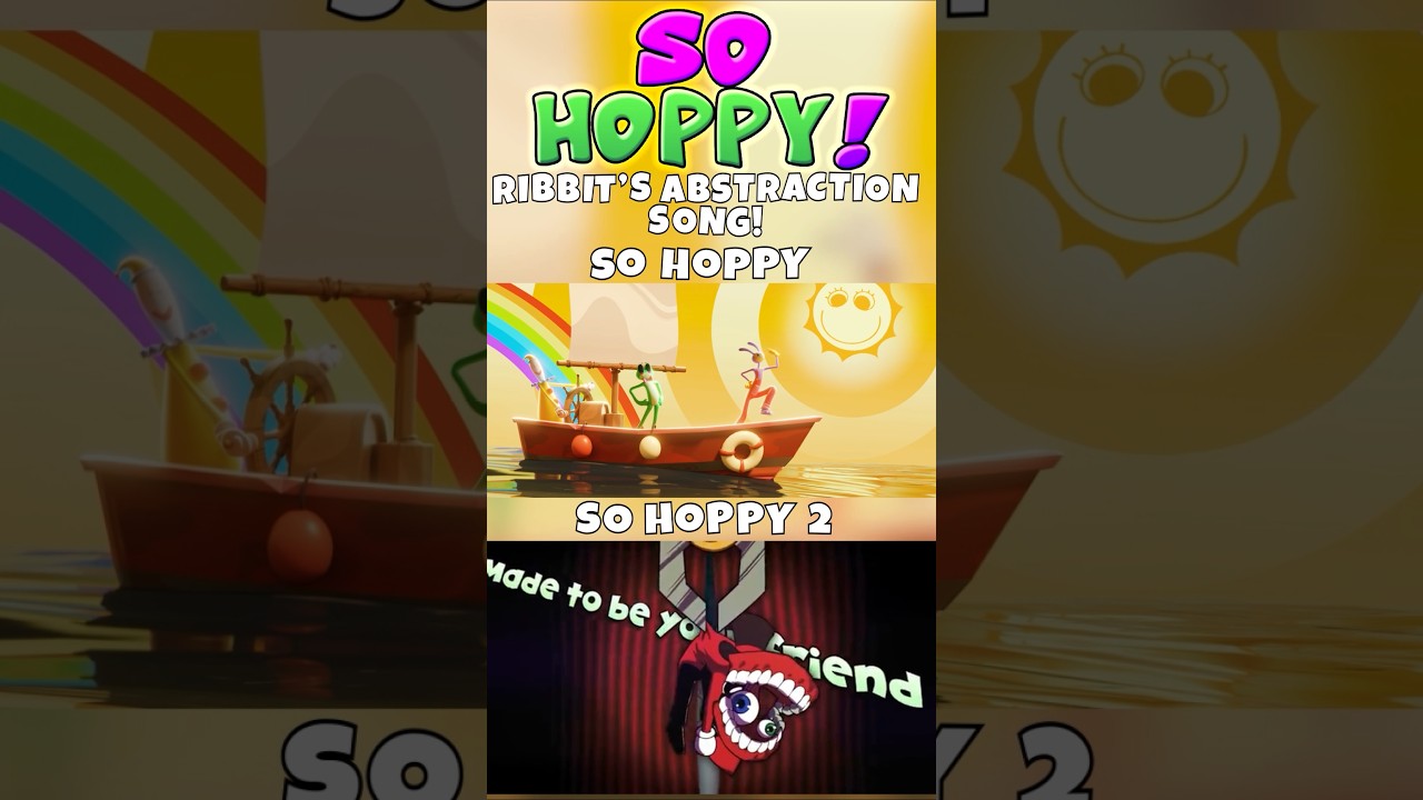 SO HOPPY! VS SO HOPPY 2 (Ribbit's Abstraction Song) Episode 9 SECRETS | The Amazing Digital Circus
