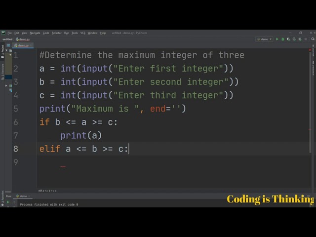 How to find out maximum among three numbers in python | Must Watch - YouTube How To Find Out Maximum Among Three Numbers In Python | Must Watch - Youtube