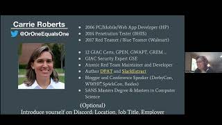 BSidesFortWayne 2022 - Atomic Red Team: Hands-on Getting Started Guide - Carrie Roberts