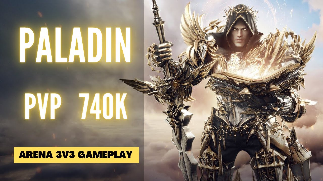  Lost Ark Paladin HK PvP 740K DMG 8 KILLS YouTube