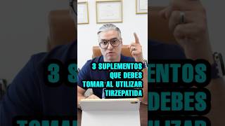 3 Supplements You Should Take with #tirzepatide #tirzepatide #tirzepatideweightloss