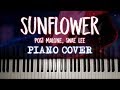Sunflower - Post Malone, Swae Lee (Spider-Man: Into the Spider-Verse) Piano Cover