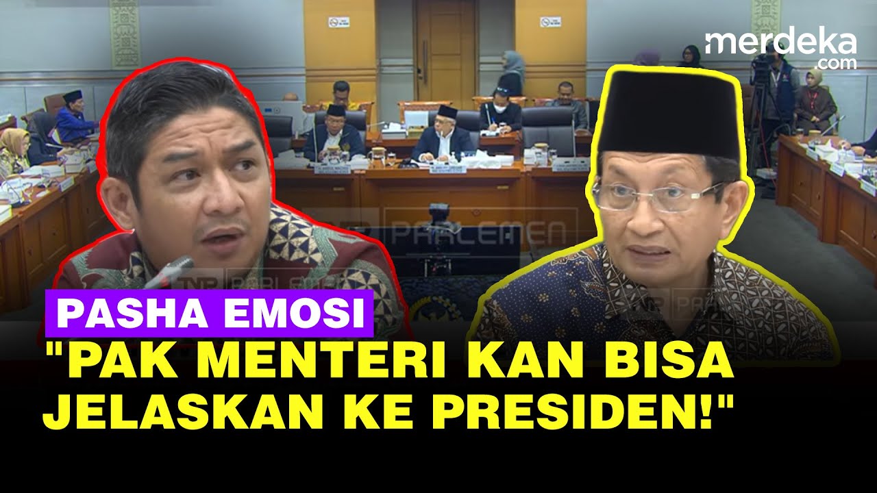 Pasha DPR Emosi Desak Menag Nasaruddin Bicara ke Prabowo Soal Nasib Guru Madrasah Belum PPPK