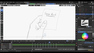 Grease Pencil Interpolation Tool | Blender 2.93α