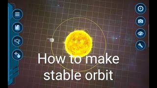How to make stable orbit in my pocket galaxy and important announcement screenshot 5