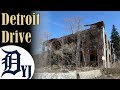 Unbelievable Detroit Drive with Abandoned Buildings