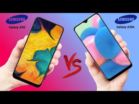 Samsung Galaxy A30 vs  Galaxy A30s