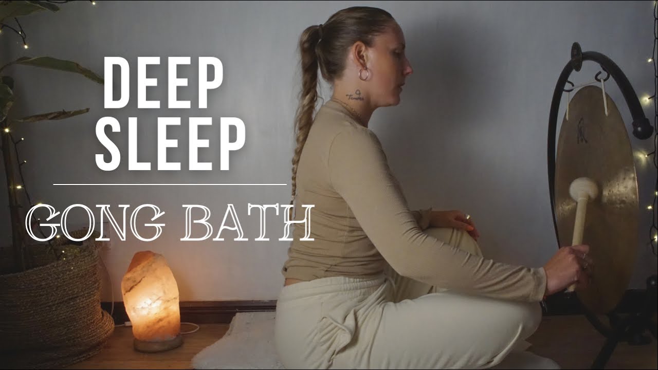 Gong Sound Bath before Bedtime - Meditation Music for Sleep ...