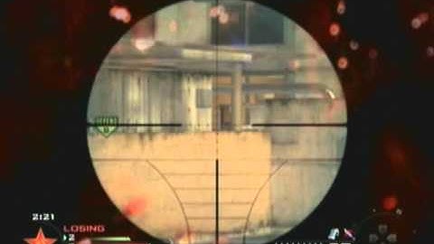 Across the map no scope ( steady aim)