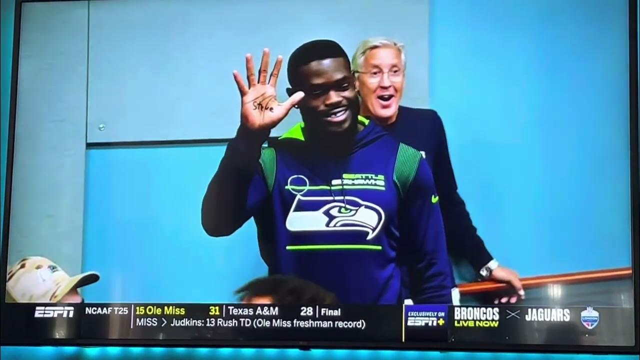 Seahawks with Oz Pearlman espn YouTube