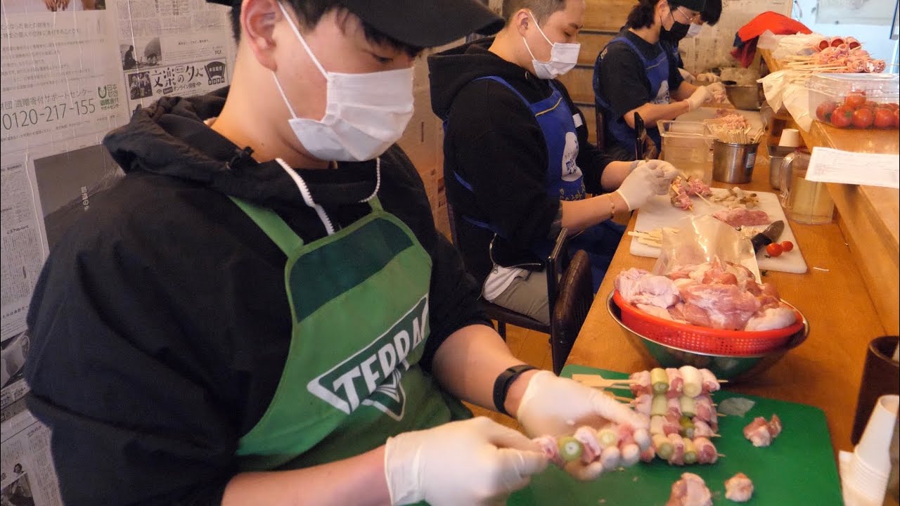 Улица, сделанная молодыми корейцами! Улица якитори в японском стиле в Корее