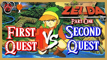The Legend of Zelda NES – First Quest Vs. Second Quest - Part 1 - with Hungry Goriya | Nefarious Wes