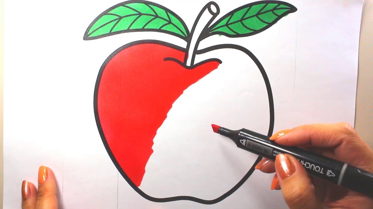 Coloring Pages  Apple Printable Coloring Pages