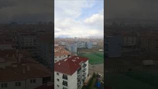 Finally Most Awiated Snowfall Started In Ankara, Turkiye