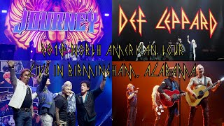 Journey and Def Leppard BJCC - 2018 North American Tour