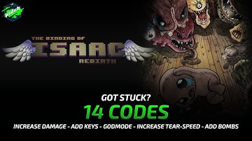 THE BINDING OF ISAAC - REBIRTH Cheats: Add Keys, Increase Damage, Godmode, ... | Trainer by PLITCH