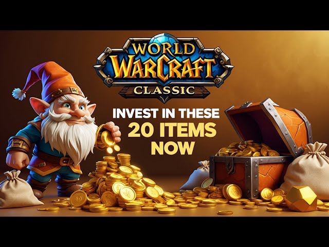 Gold Farming 101~ Invest In These 20 Items Now  | Wow Classic Gold Guide TSM4