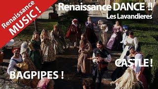 Renaissance  Music and Dance ! Bagpipers Musicians With Old Bagpipes