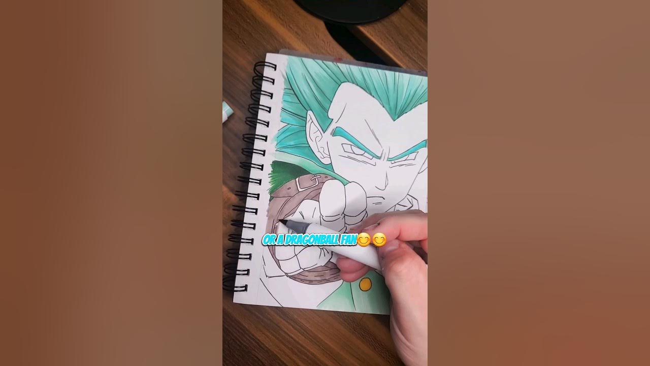 Drawing ✨VEGETA Ultra Ego✨ in 1 hour vs. 10 hours 😳😈 #vegeta